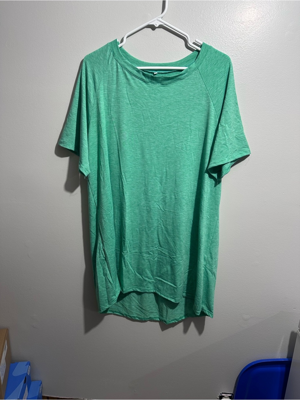 Relaxed Green Tunic Top Size 3XL (1507)